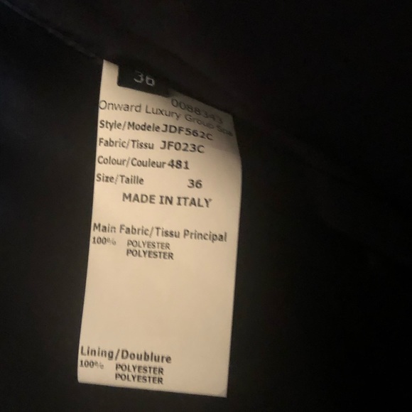 Jil Sander Navy Hooded Jacket Size 36 - Picture 6 of 6